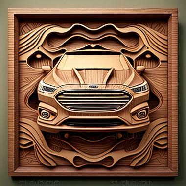 3D мадэль Ford Fusion (STL)